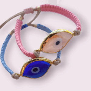 Brazalete Trenzado Ojo Turco