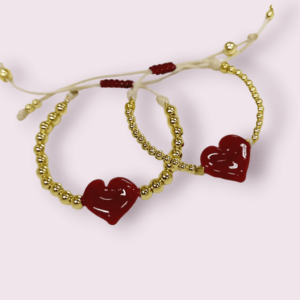 Brazalete Corazón Stained Glass