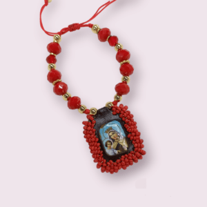 Pulsera Escapulario Rojo